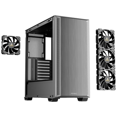 Boîtier tour midi Antec p7 s (noir argent | 2x USB-A | 1x USB-C)