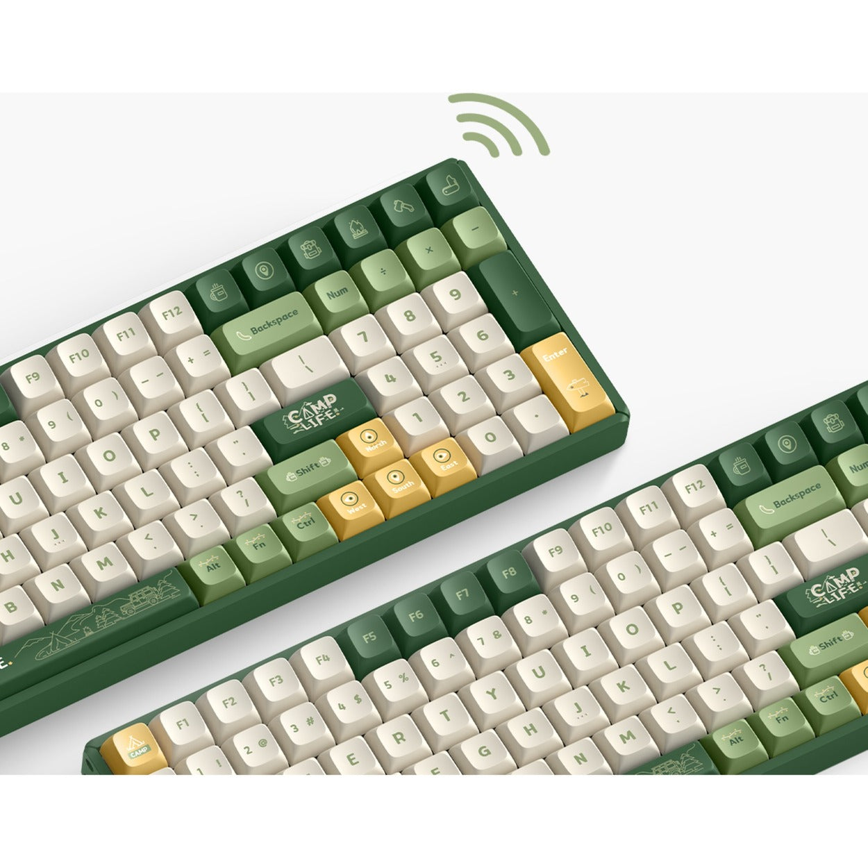 IQUnix F97 Camping Wireless Mechanical Clavier