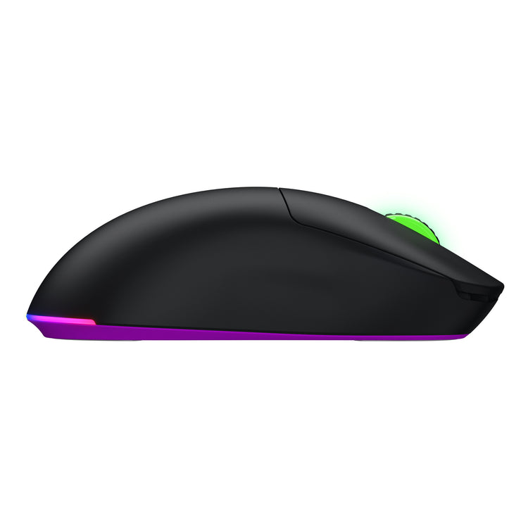 Souris de jeu sans fil Hator quasar 3 ultra 8k (noir, 400 - 30 000 dpi, RVB, 2,4 GHz Bluetooth 5.1 USB)