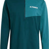 Adidas multi climacool 1 2 zip - chemise à manches longues