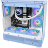 Thermaltake ct120 ex reverse argb sync ventilateur de refroidissement PC hortensia bleu (pack de 3 ventilateurs) ventilateurs de boîtier (bleu clair, 3 pièces, 120 x 120 x 25 mm, pwm)