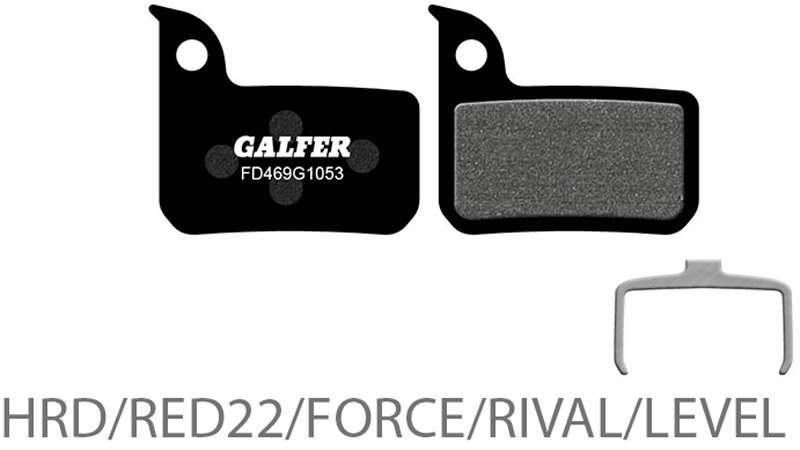 Plaquettes de disque standard pour vélo Galfer pour sram