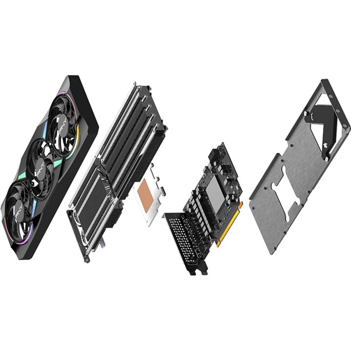 Carte graphique Pny Geforce RTX 5070 Arbb OC (DLSS 4, 3x Display Port, 1x HDMI 2.1)