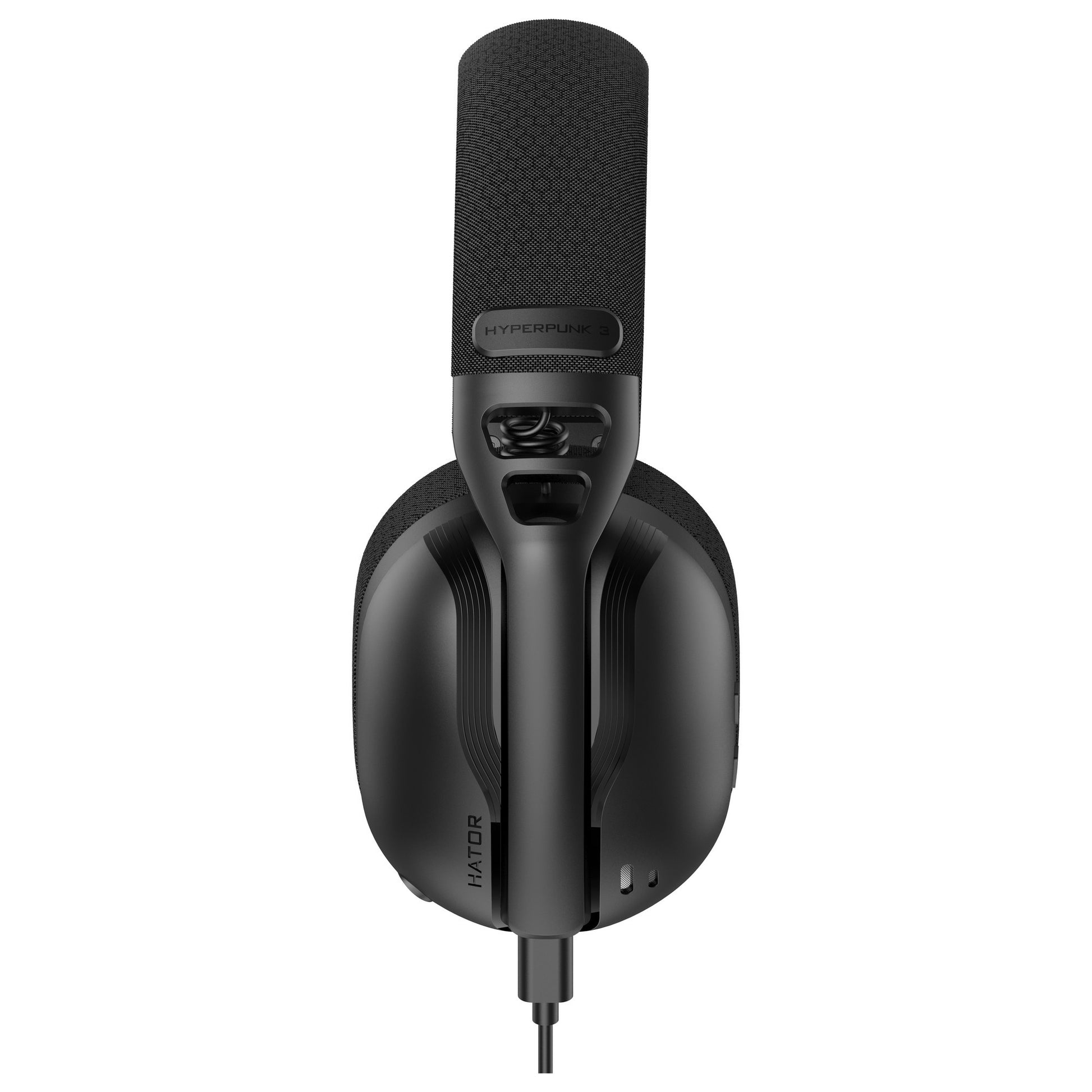 Casque de jeu supra-auriculaire USB Hator hyperpunk 3 (noir, son surround virtuel 7.1, USB-A USB-C Bluetooth)