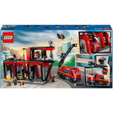 Lego LEGO City 60414 Caserne de pompiers et camion de pompiers - afbeelding 14