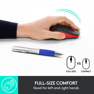 Logitech M190 Souris sans fil de taille normale