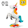Créateur LEGO 31140 3in1 Unicorne magique