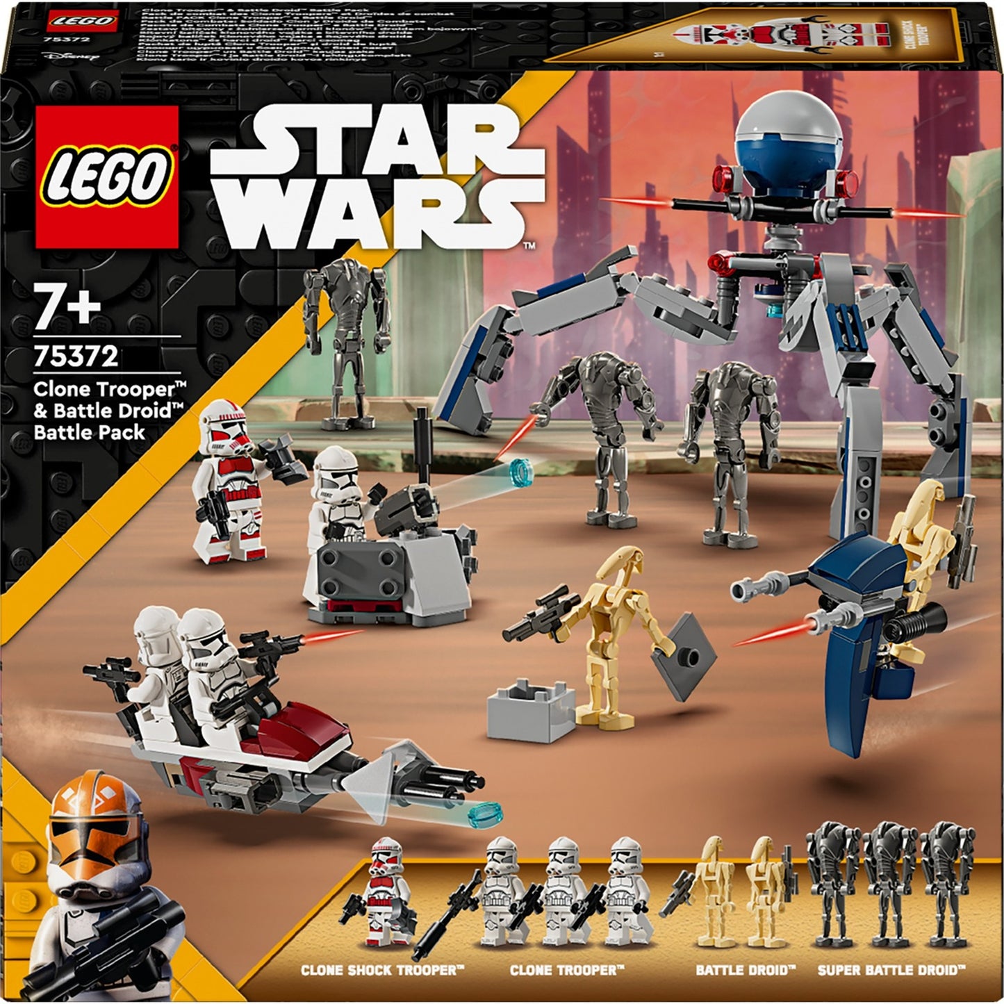 LEGO LEGO Star Wars 75372 Clone Trooper and Battle Droid Battle Pack