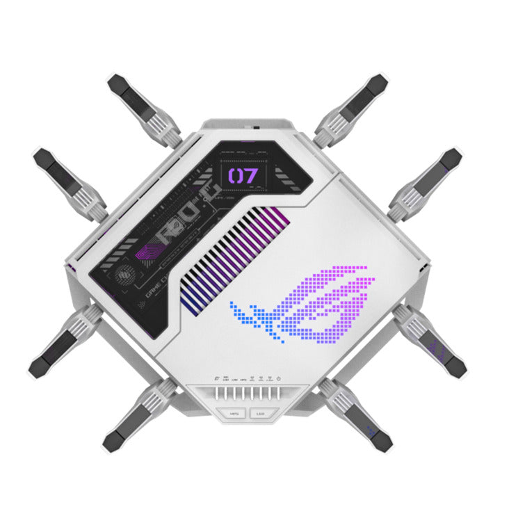 Routeur Asus rog rapture gt-be19000ai (blanc noir)