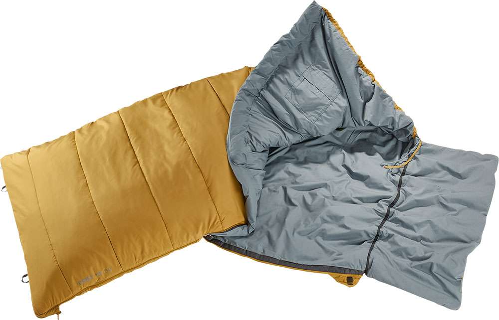 Deuter orbit sq +6° - sac de couchage en fibres synthétiques