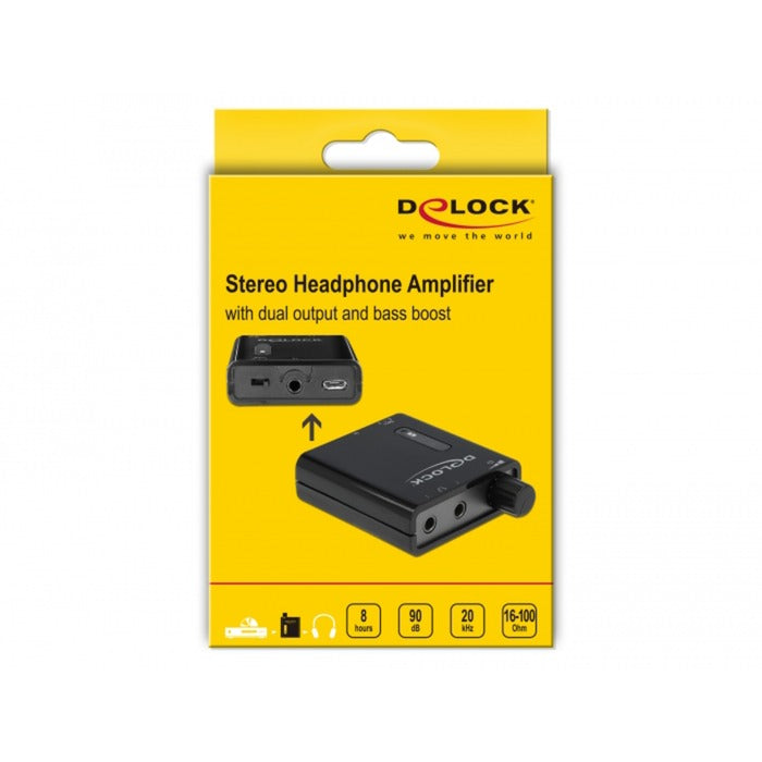 Amplificateur de casque stéréo portable Dellock