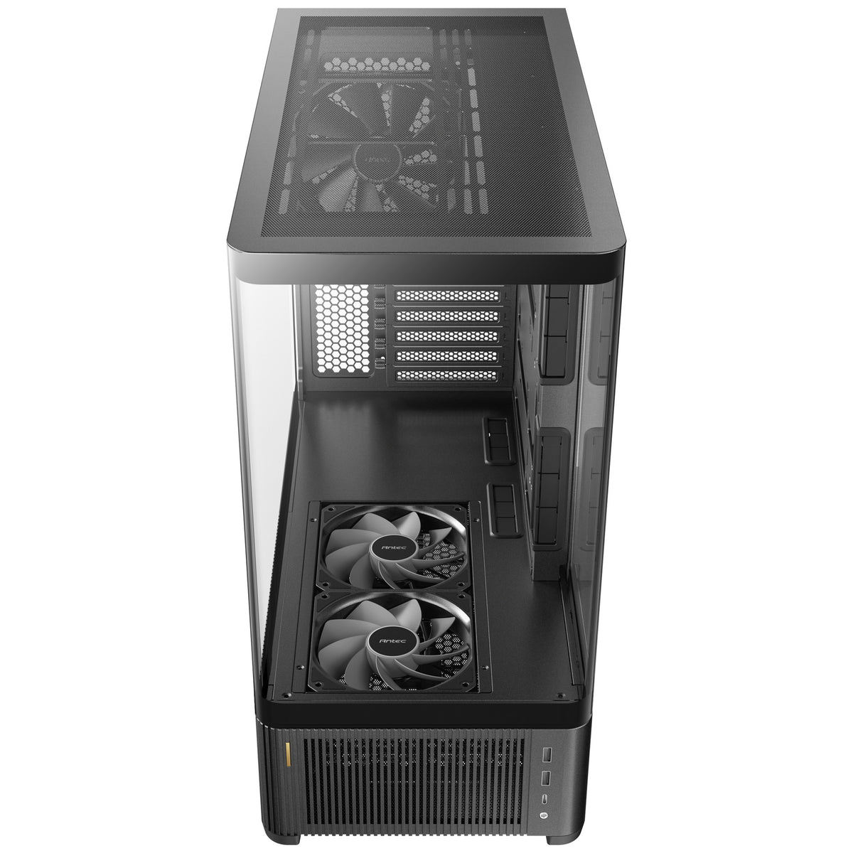 Boîtier tour midi Antec C6 Curve Air (noir | 2x USB-A | 1x USB-C | verre trempé)