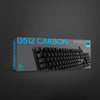 Logitech G512 Carbon Lightsync RVB Keyboa de jeu mécanique