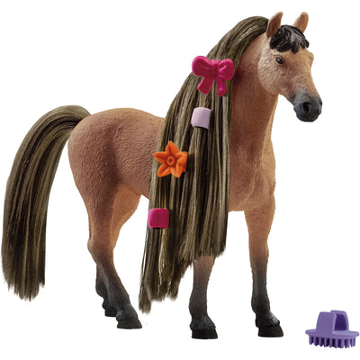 Schleich Horse Club - Figurine de jeu du cheval de beauté des beautés de Sofia Akhal-Teke-étalon (42621)