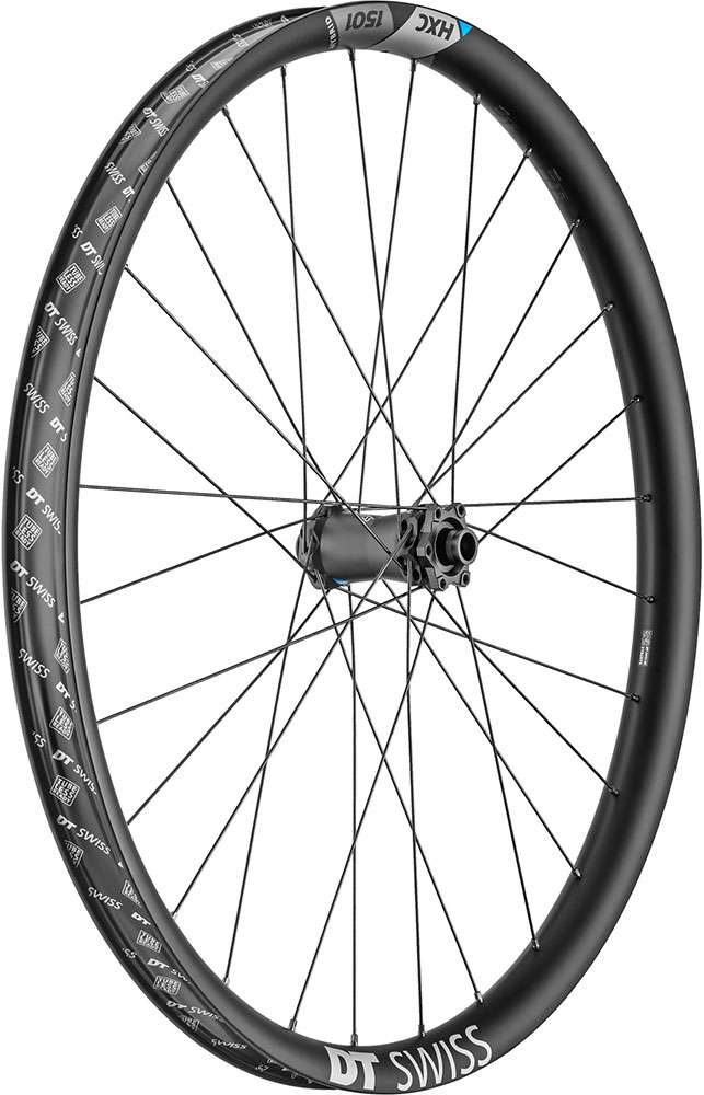 Roue avant DT Swiss HXC 1501 Spline® 27,5 35 mm 6 boulons Boost Carbon