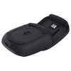 Souris de poche portable et rétractable Trust zylo (noir, 1 000 - 2 400 dpi)