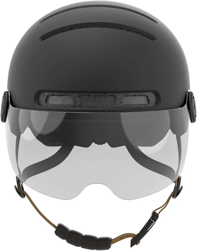 Livall l23 - casque de vélo urbain à LED avec visière