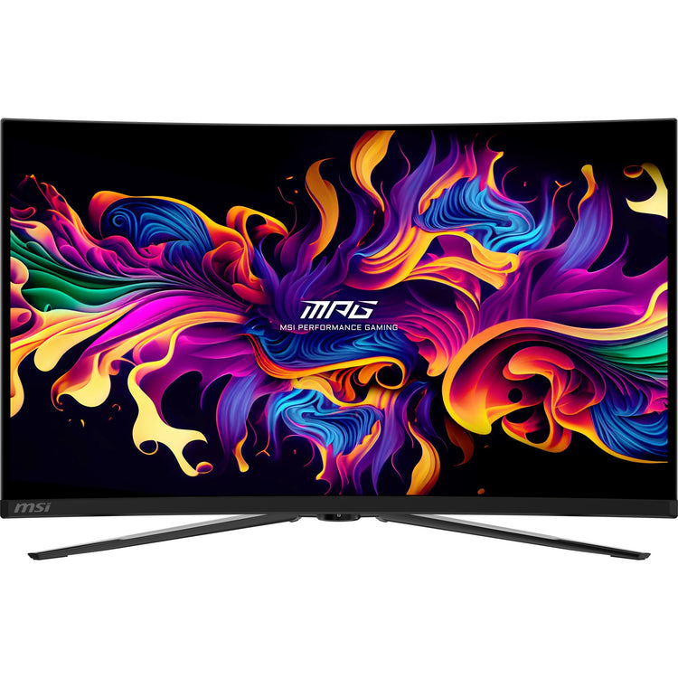 Moniteur de jeu incurvé MSI MPG 321curx QD-OLED 31,5 4K UHD (noir, 2x HDMI, Display Port, 2x USB-A, USB-B, USB-C, 240 Hz)