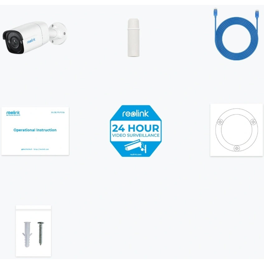 REOLINK P320, CAMÉE DE SÉCURITÉ IP POE 5MP