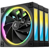 Ventilateurs de boîtier Deepcool FL12R RGB (noir, 3 pièces, 120 x 120 x 25 mm, PWM) - afbeelding 3
