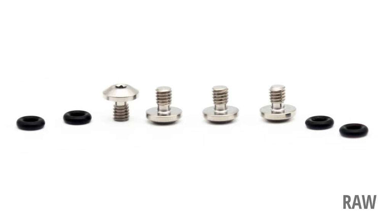 Jeu de vis en titane pour composants en chêne pour huile minérale Sram Bleedport (4 pièces)