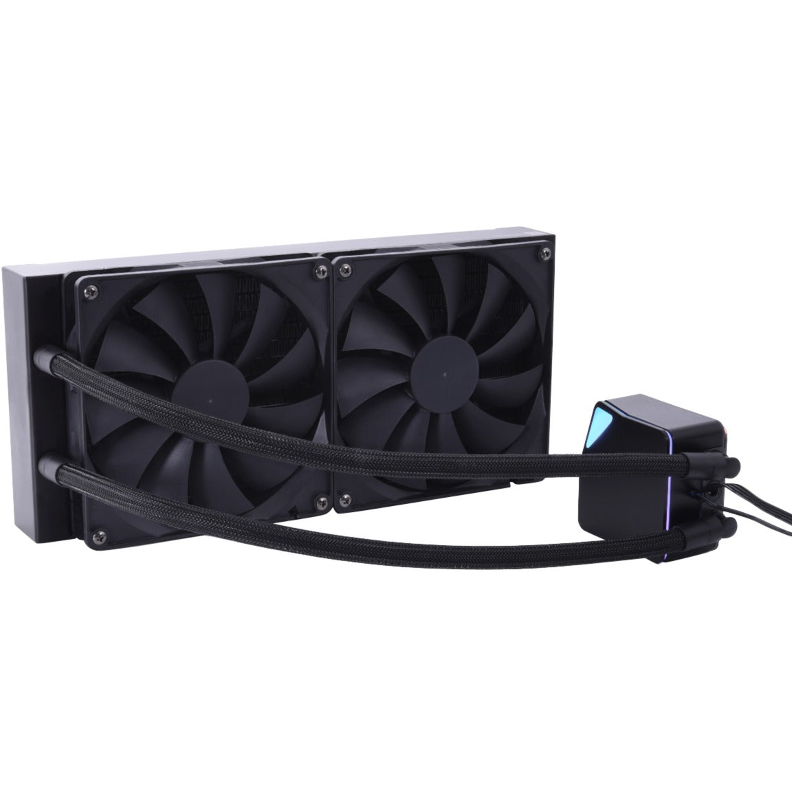 Alphacool core océan t38 280 refroidissement par eau (noir)