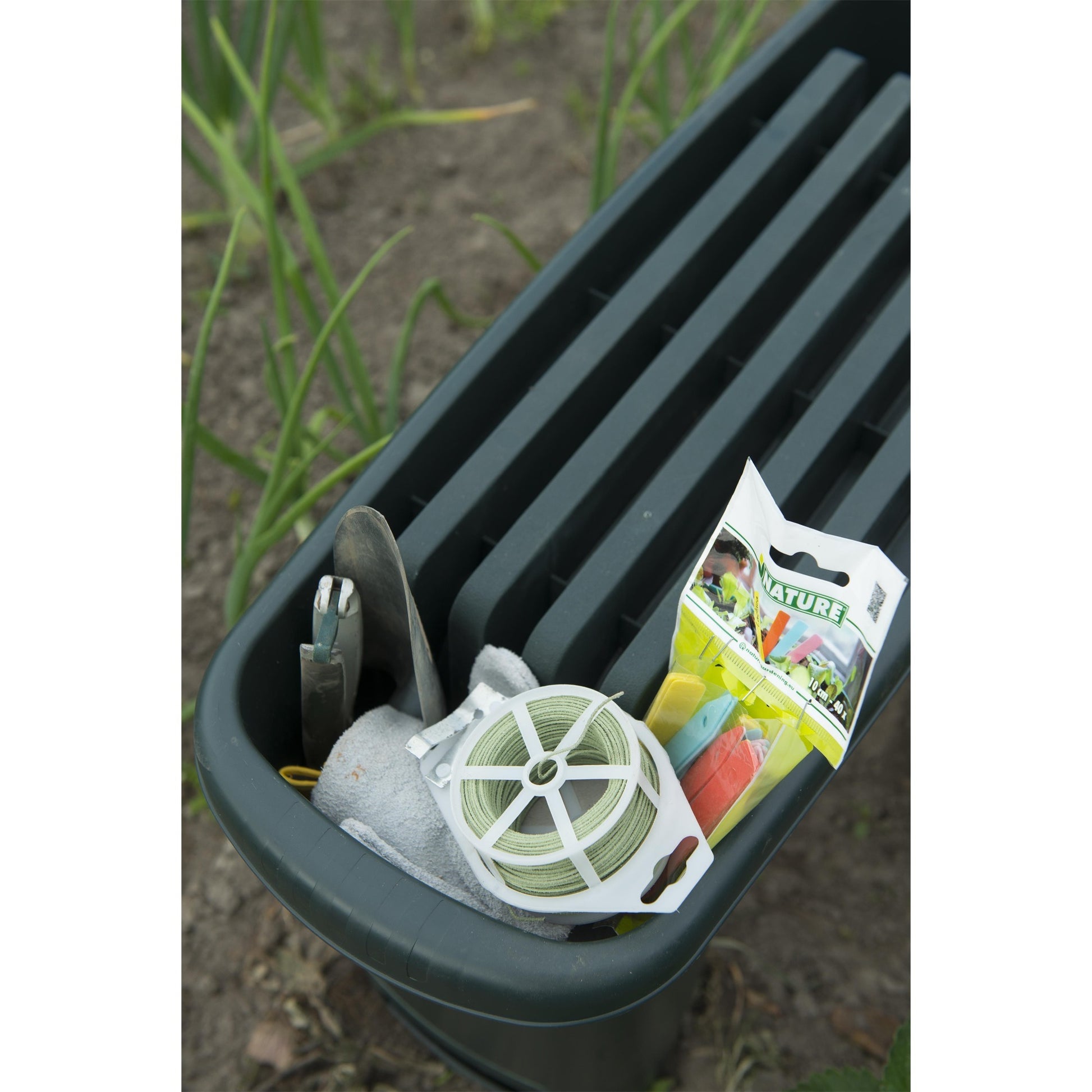 Nature Nature Garden Banc de genou 2-en-15 65.5x25x34 cm vert