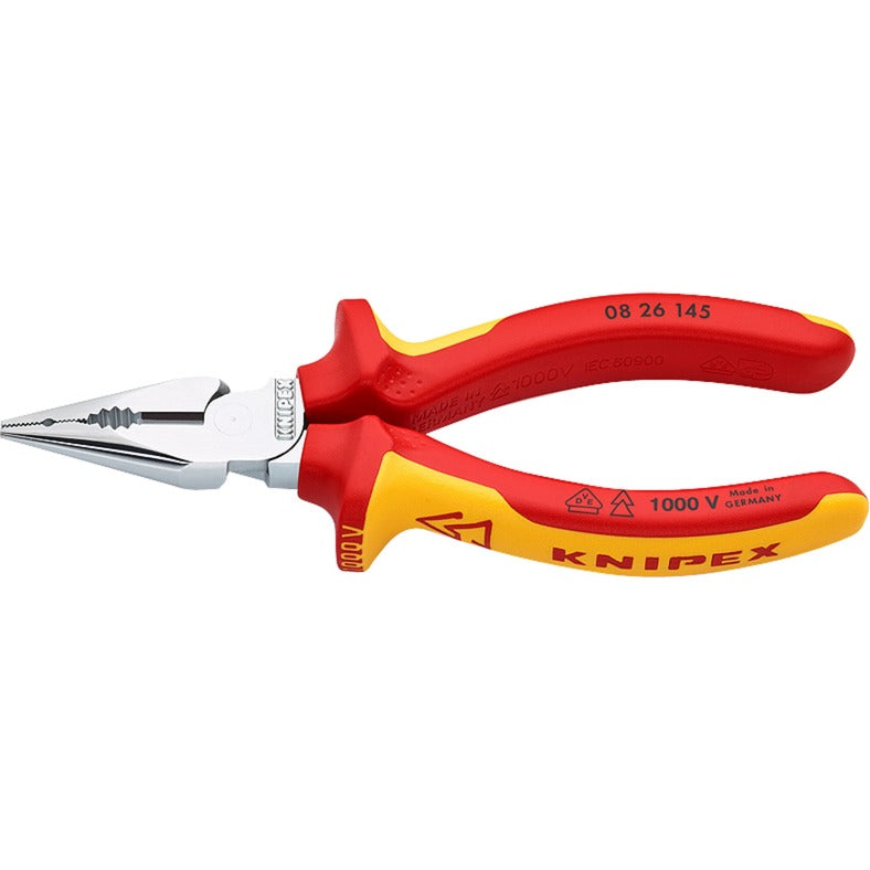 Combinaison de la bouche pointu de Knipex Tang VDE 0826145