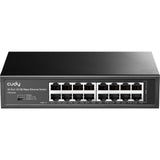 Commutateur Ethernet Cudy 16 ports 10 100 Mbps (noir) - afbeelding 1