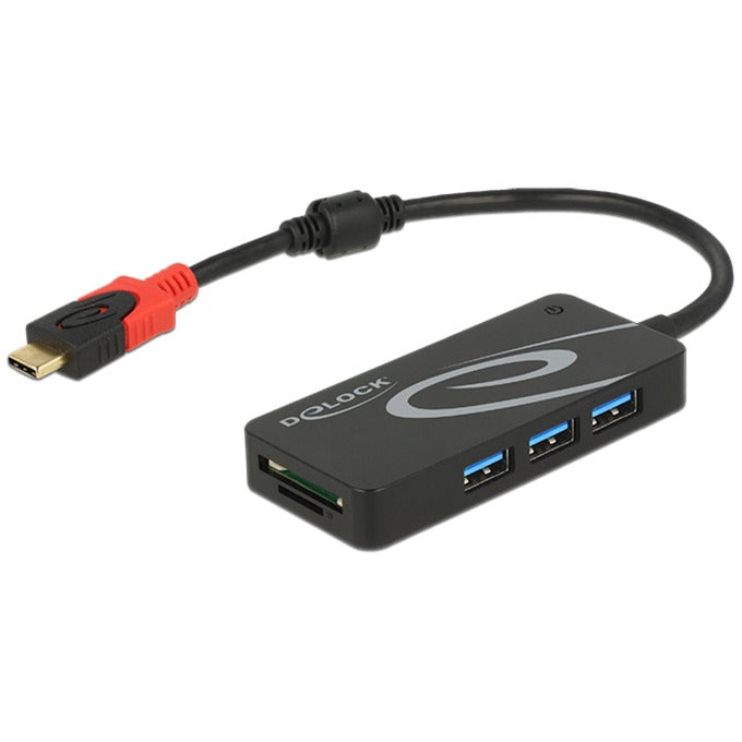 Dellock USB externe 3.1 Gen 1 Hub USB Type-C> 3x type USB
