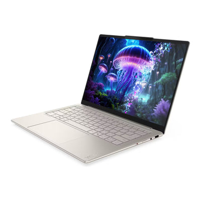 Lenovo yoga slim 7 14ill10 (83jx00f7mh) aura edition 14 copilot+ ordinateur portable (blanc brillant | core ultra 5 226v | graphiques intel arc 130v | 16 Go | SSD 512 Go)