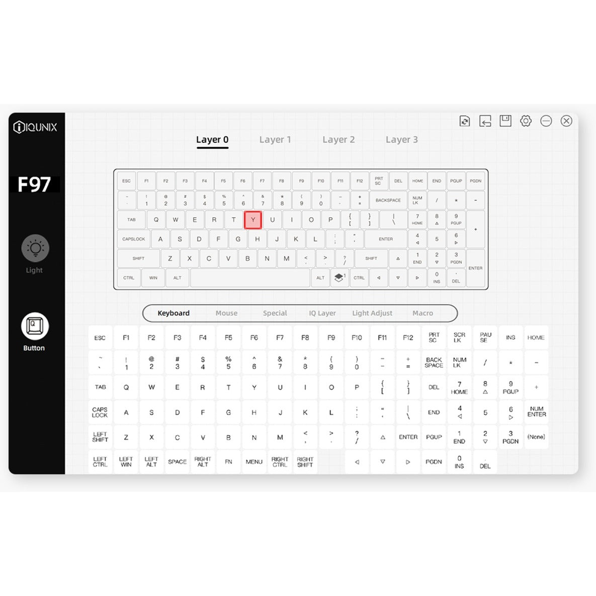 IQUnix OG80 Camping Wireless Mechanical Clavier