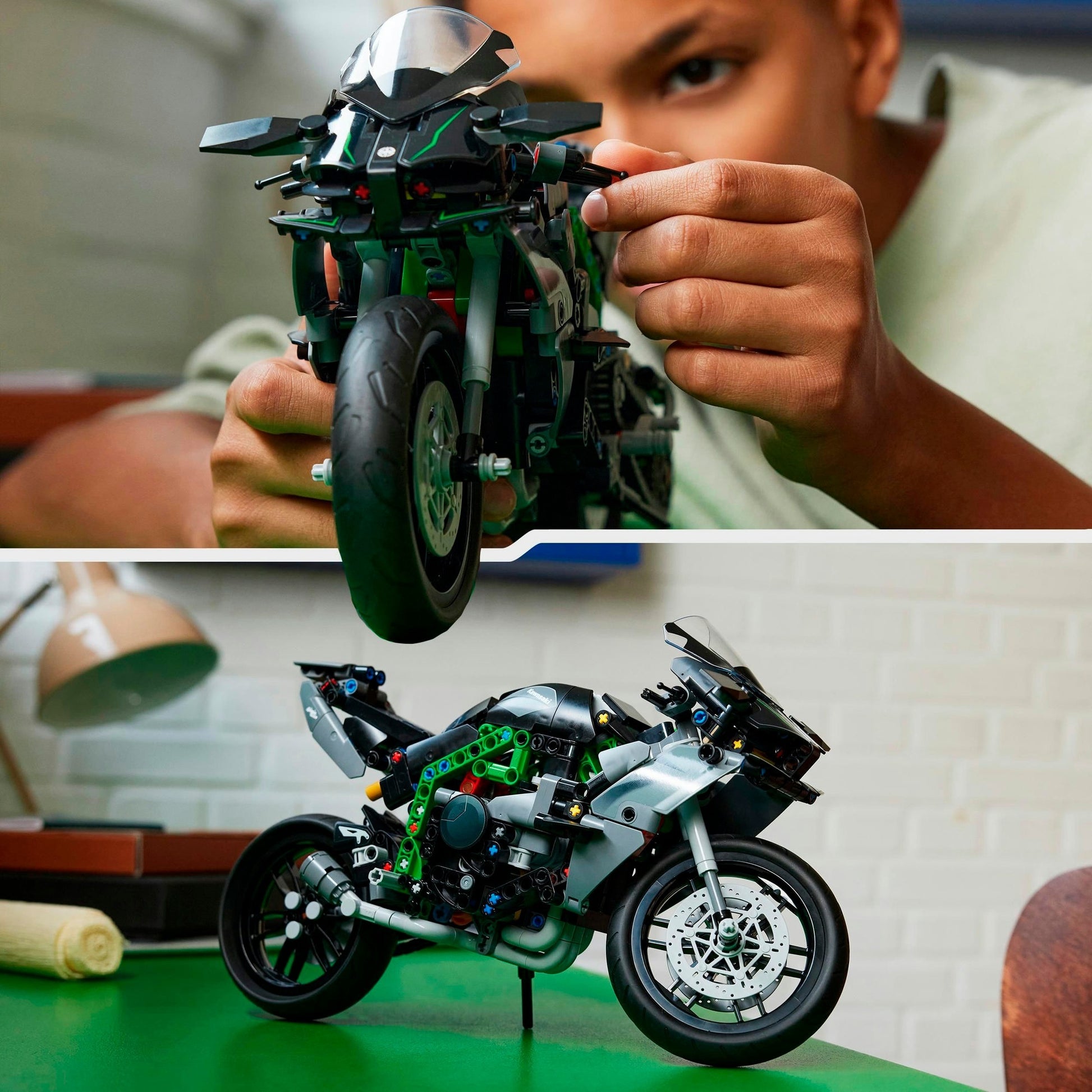 Lego Lego Technic 42170 Kawasaki Ninja H2R Motor