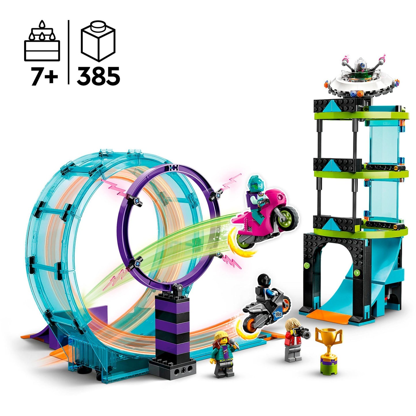 LEGO LEGO CITY 60361 Ultimate Stunt Drivers Challenge
