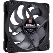 Noctua nf-a12x25 g2 pwm chromax.black ventilateur de boîtier (noir, 120 x 120 x 25 mm) - afbeelding 1
