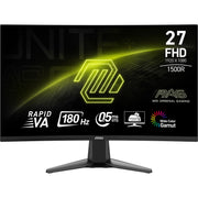 Moniteur de jeu incurvé Msi mag 27c6f 27 (noir, 2x hdmi, port d'affichage, 180 hz) - afbeelding 1