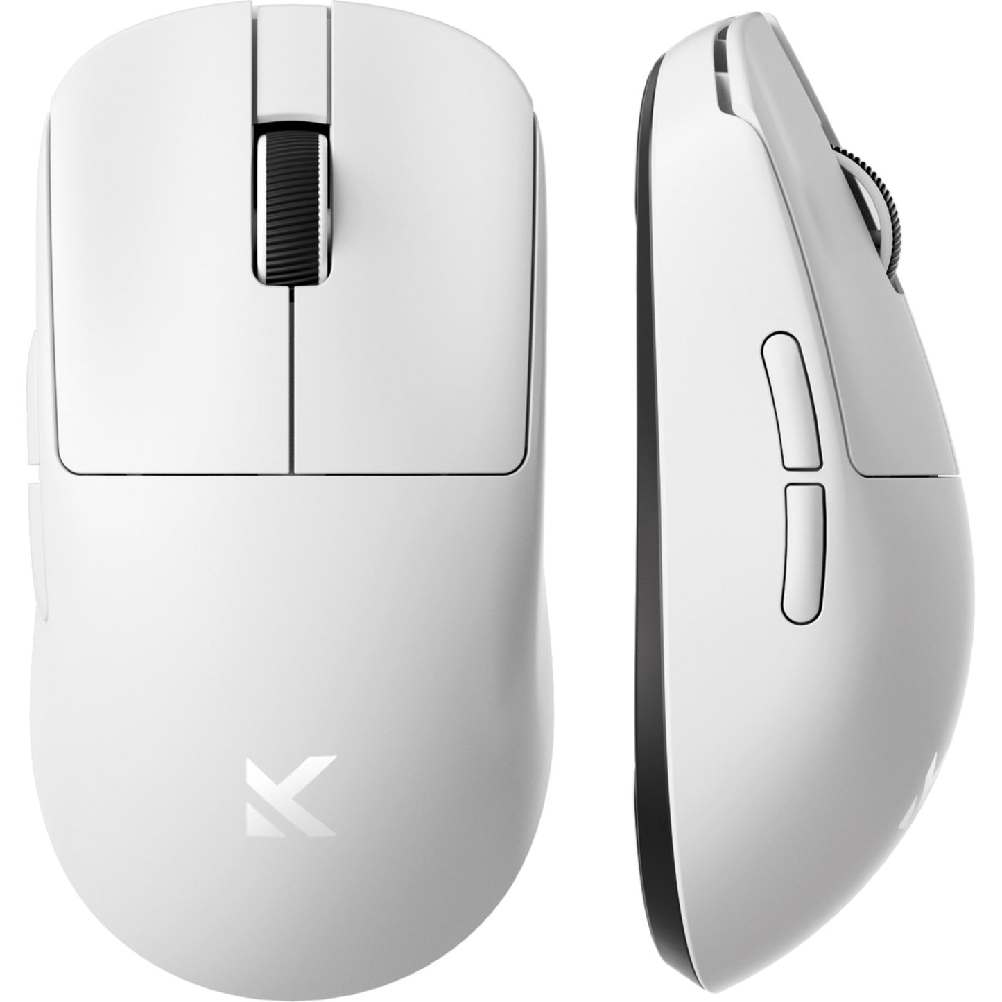 Souris de jeu légère Mchose l7 pro (blanche, jusqu'à 26 000 dpi, Bluetooth USB-C 2,4 GHz)