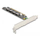 Carte Dellock PCI Express x16 à 4 x SFF-8654 interne 4i n