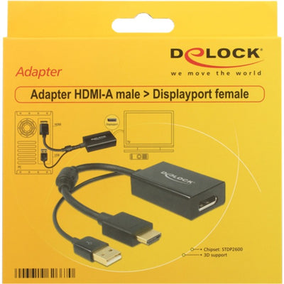 Adaptateur Dellock HDMI -> DisplayPort 1.2