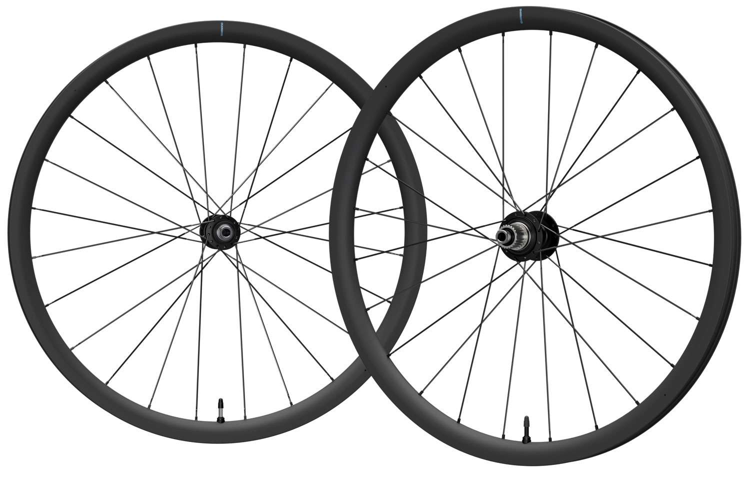 Paire de roues Shimano grx wh-rx880-tl 28 à verrouillage central en carbone