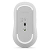 Souris Bluetooth silencieuse Lenovo Yoga Seashell (blanc gris, Bluetooth 5.3)