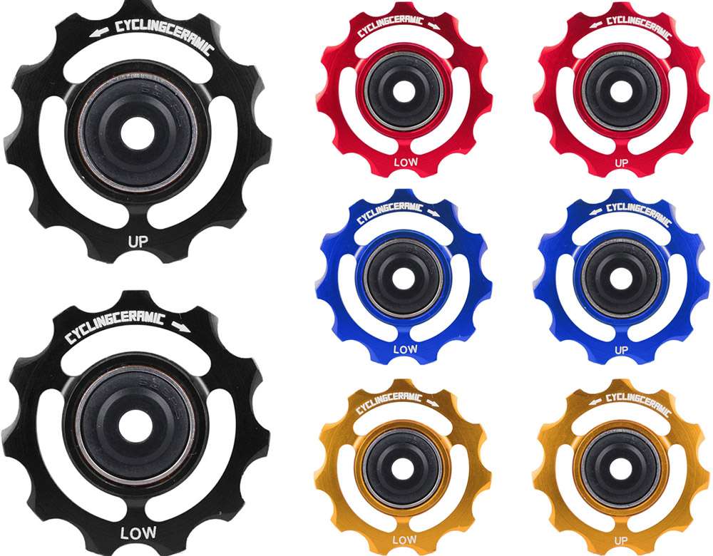 Poulies de dérailleur Cyclingceramic 11t pour shimano sram campagnolo