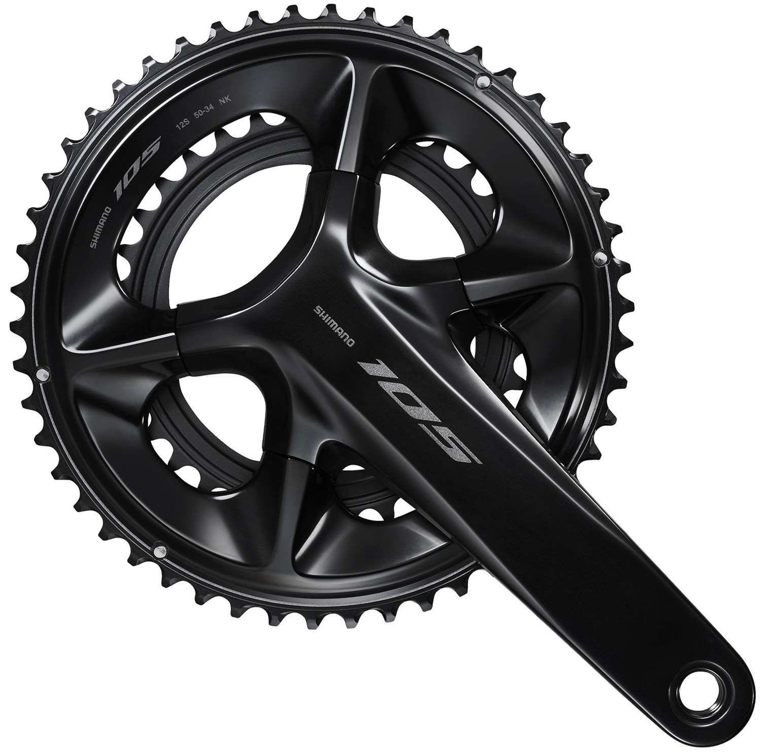 Manivelle Shimano 105 fc-r7100 12 vitesses 50 34