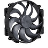 Noctua nf-a14x25r g2 pwm chromax.black ventilateur de boîtier (noir, 140 x 140 x 25 mm)