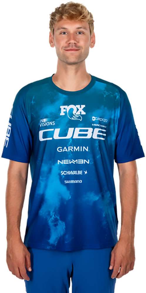Cube x action team - maillot vtt