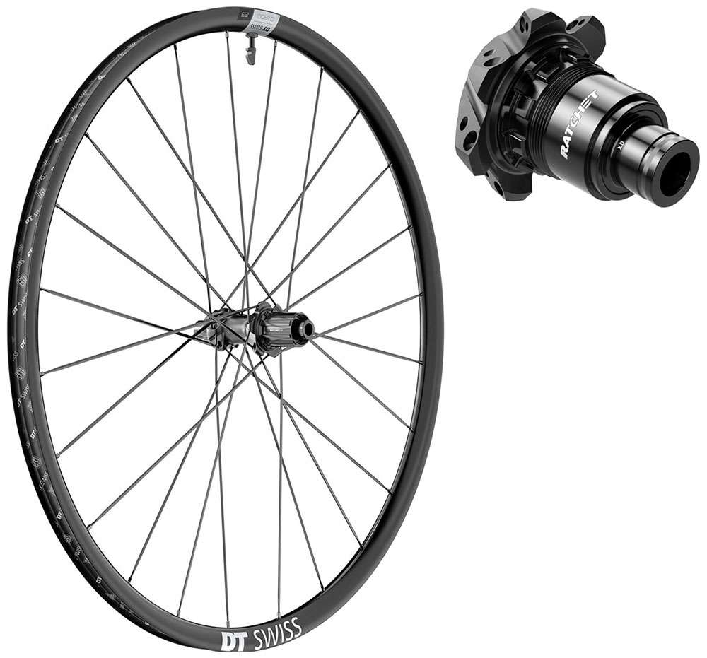 Roue arrière Dt swiss c 1800 spline® 28 23mm