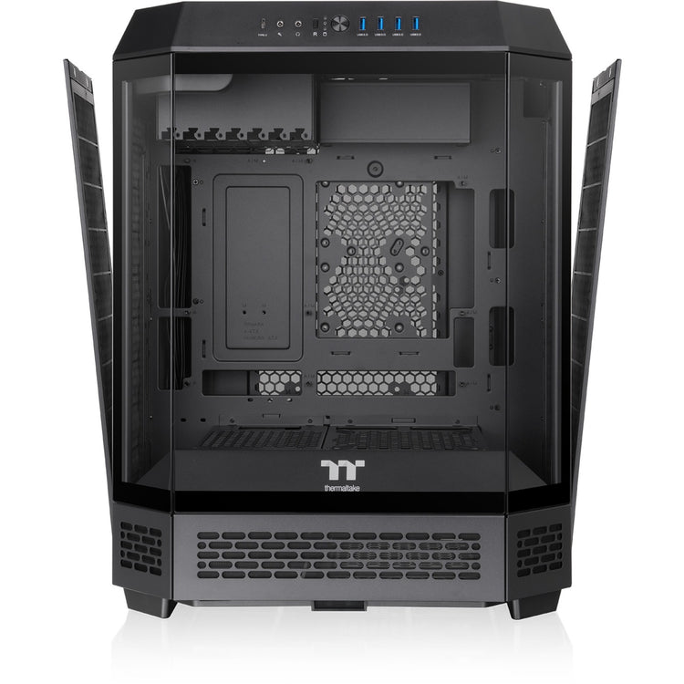 Boîtier tour midi Thermaltake the tower 600 (noir | 4x USB-A | 1x USB-C | verre trempé)