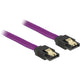 Delock Sata 6 Go s 30 cm Violet