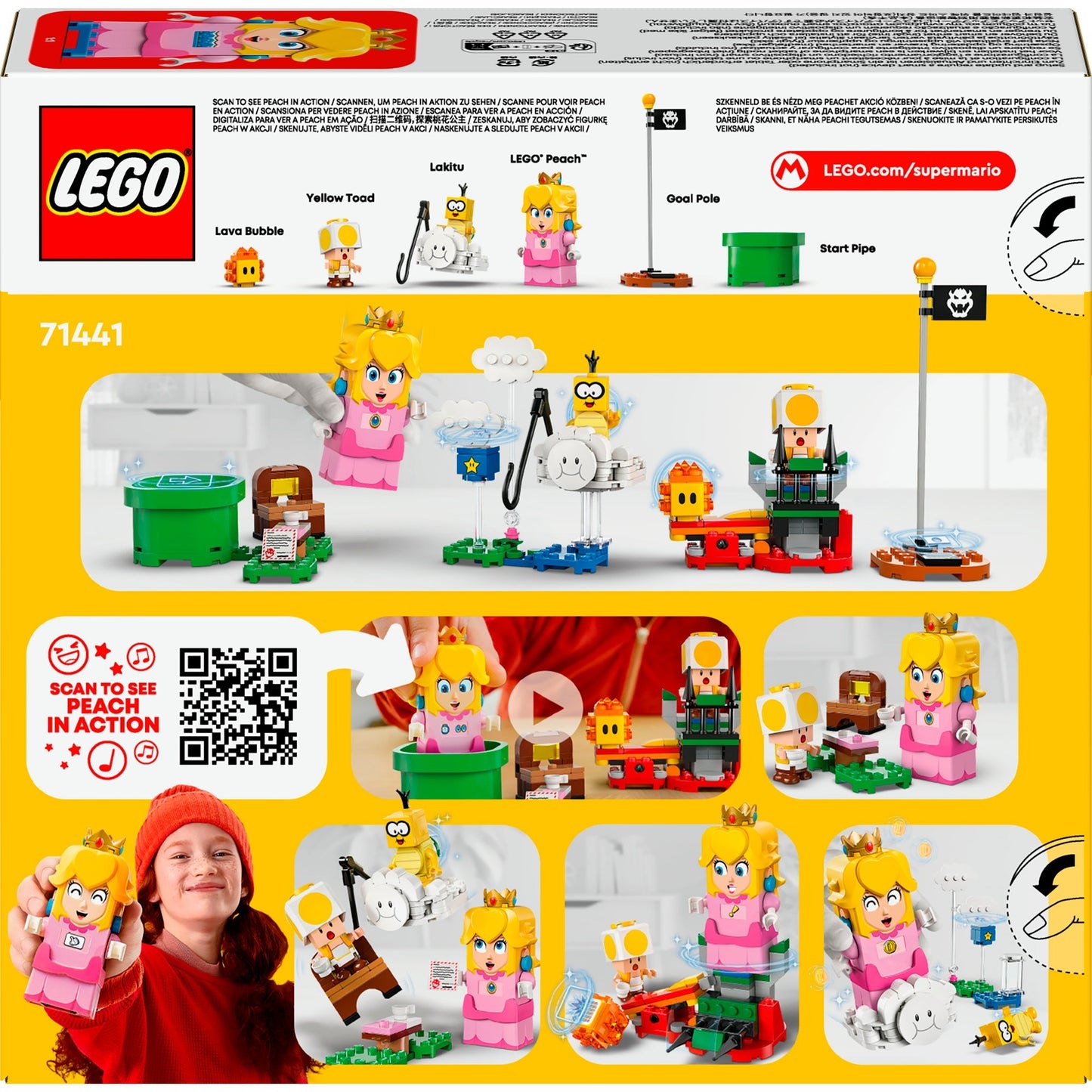 LEGO LEGO Super Mario 71441 Adventures avec pêche interactive