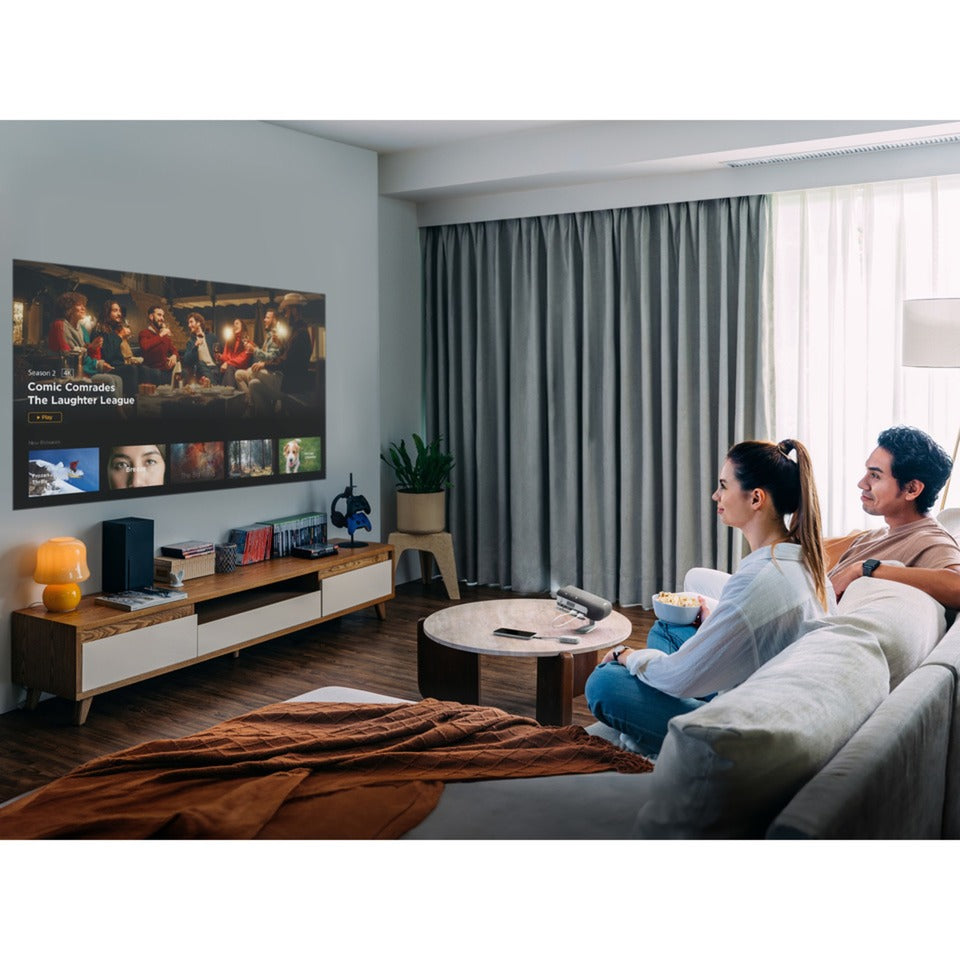 Projecteur LED portable Viewsonic avec haut-parleurs harman kardon (noir, hdmi, audio)